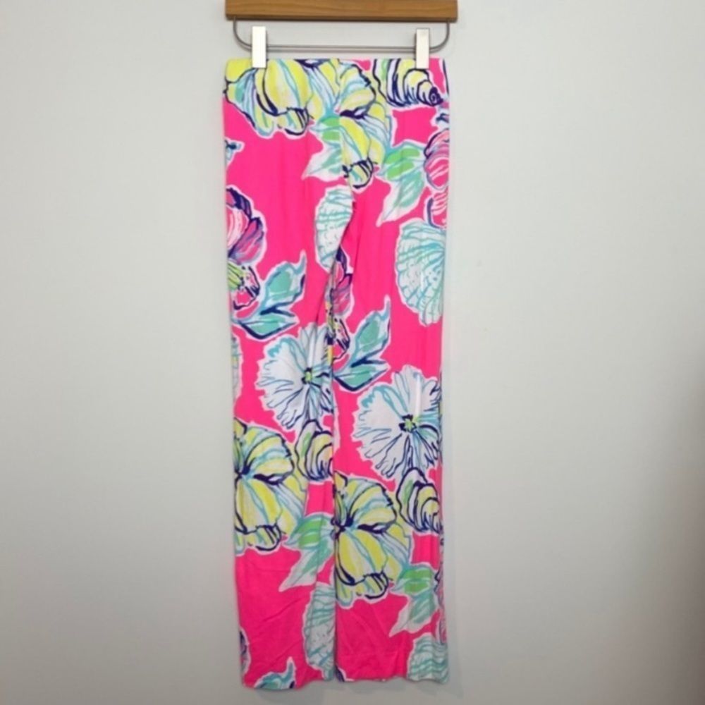 Pre loved! LILLY PULITZER Georgia May Palazzo Pants In Ride The Wave - Picture 6 of 10
